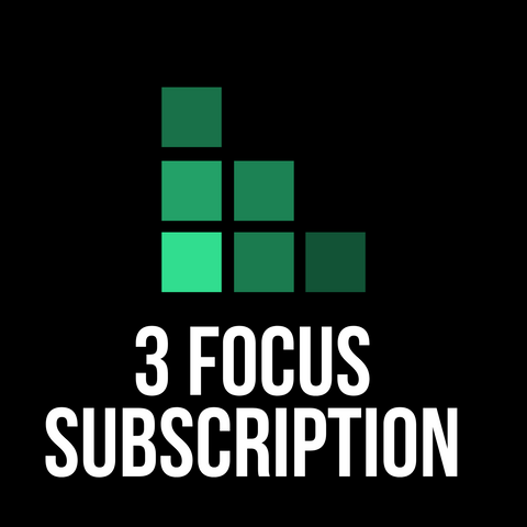 Three Focus Subscription